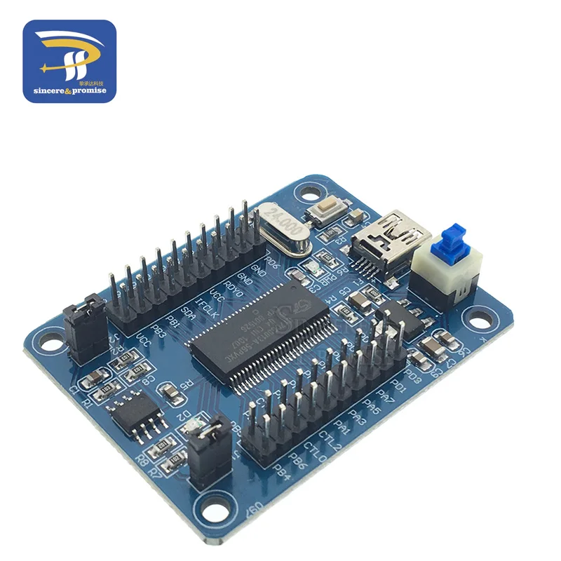 USB материнская плата IEZ FX2LP CY7C68013A макетная логический анализатор I2C Serial и SPI|logic