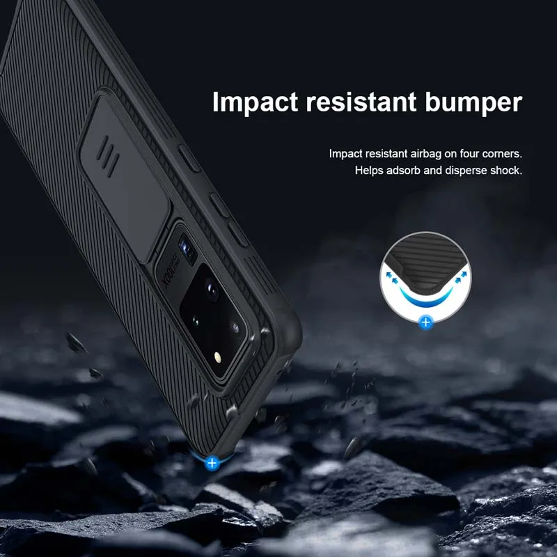 For Samsung Galaxy S20 Case Nillkin CamShield Pro Rubberized TPU Case with Slide Cover for Samsung S20+ for Samsung S20 Ultra For Samsung Galaxy S20 Case Nillkin CamShield Pro Rubberized TPU Case with Slide Cover for Samsung S20+ for Samsung S20 Ultra