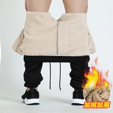 Брендовые мужские брюки, зимние кашемировые брюки, мужская верхняя одежда, облегающие брюки, бархатные плотные брюки, мужские флисовые плотные брюки, Pantalons Hommes