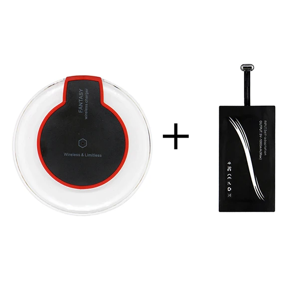 samsung wireless charger trio Qi Wireless Charging Kit Transmitter Charger Adapter Receptor Receiver Pad Coil Type-C Micro USB kit for iPhone Xiaomi Huawei wireless charging station Wireless Chargers