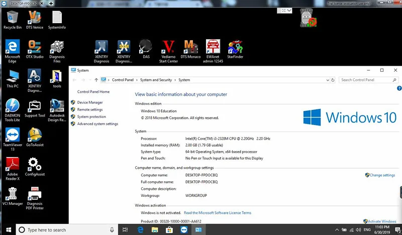 Версия 201907 MB STAR C4 C5 SD C4 полное Программное обеспечение включено XENTRY/DAS/EPC/WIS/EWA/veдиамо/DTS-Monaco жесткий диск HDD/SSD
