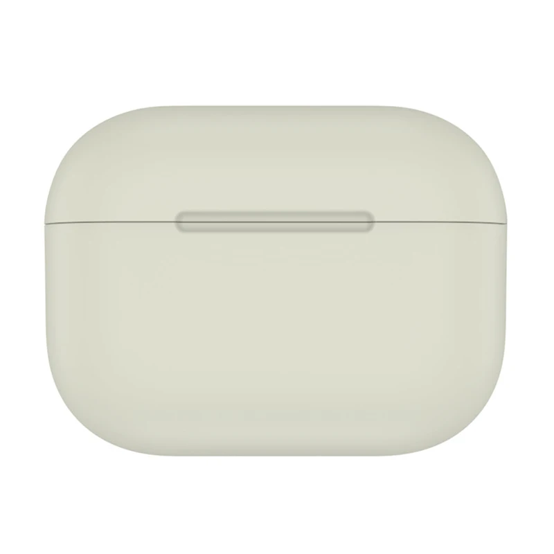 360 защитный ультратонкий чехол для Apple Airpods Pro, мягкий силиконовый чехол для Air Pods 3, зарядная док-станция, защитный чехол - Цвет: creamy-white