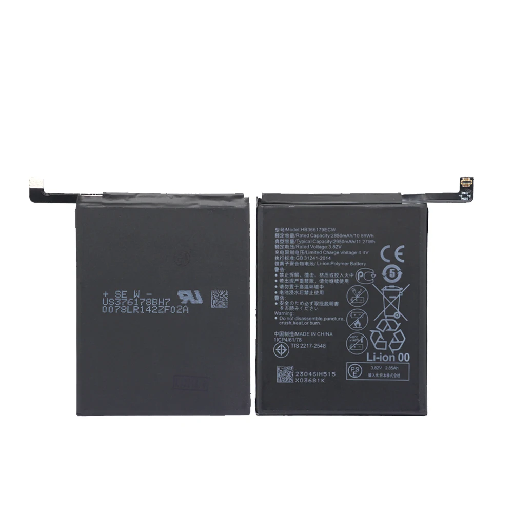 Батарея для huawei HB366179ECW 2850 ма-ч для huawei Nova 2 PIC-AL00 PIC-L09 PIC-L29 PIC-TL00 Замена телефон Батарея