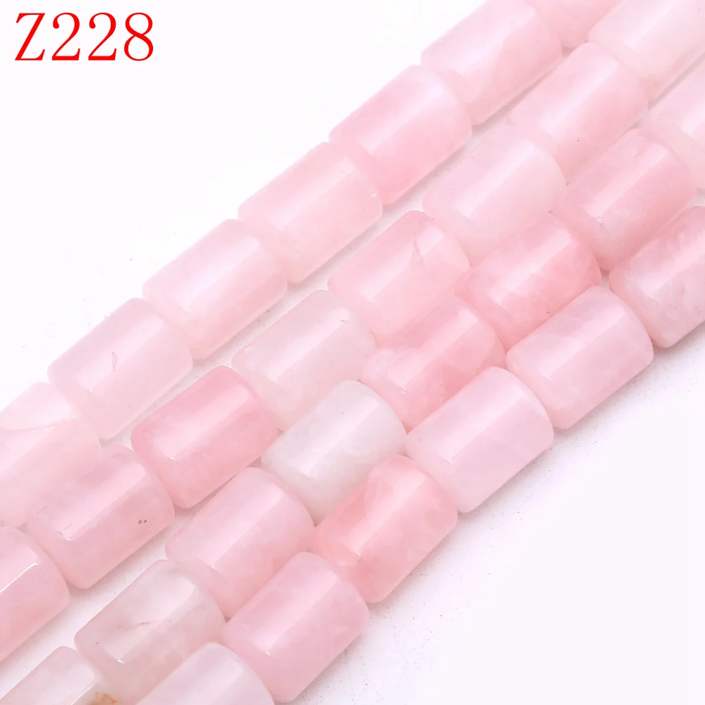 Rose Quartz Yumten круглый розовый КВАРЦЕВЫЙ шарик 14 мм* 14 мм натуральный халцедон топаз Бирюзовый Аквамарин Аметист отдельные агатовые бусины DIY натуральные камни бисер для бисероплетения - Цвет: Rose Quartz