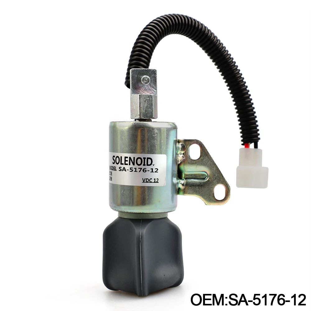 SA-5176-12 12V For Kubota Fuel Shutoff Solenoid 1756ES-12SUC5B1S5 | Автомобили и мотоциклы
