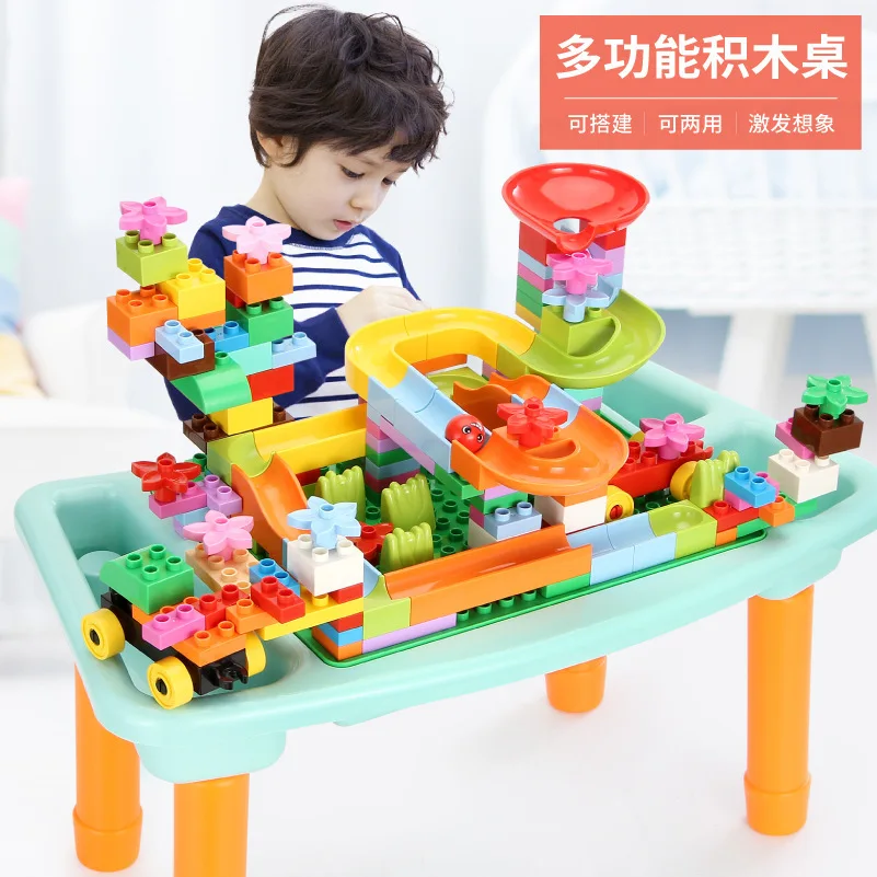 

Children Science Learning Game Toy Dinosaur Animal Building Blocks Table Scene Multi-functional Building Blocks Granule Gift