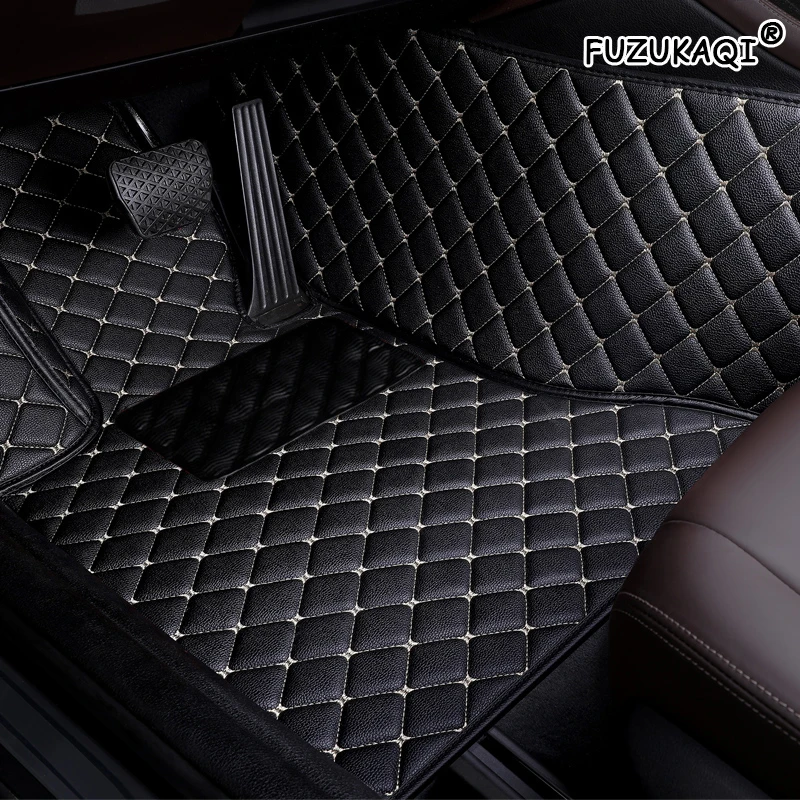 

FUZHKAQI Auto car floor Foot mat For mercedes w211 cla w212 e-klasse gla w176 glk w211 w245 gle a180 car accessories styling