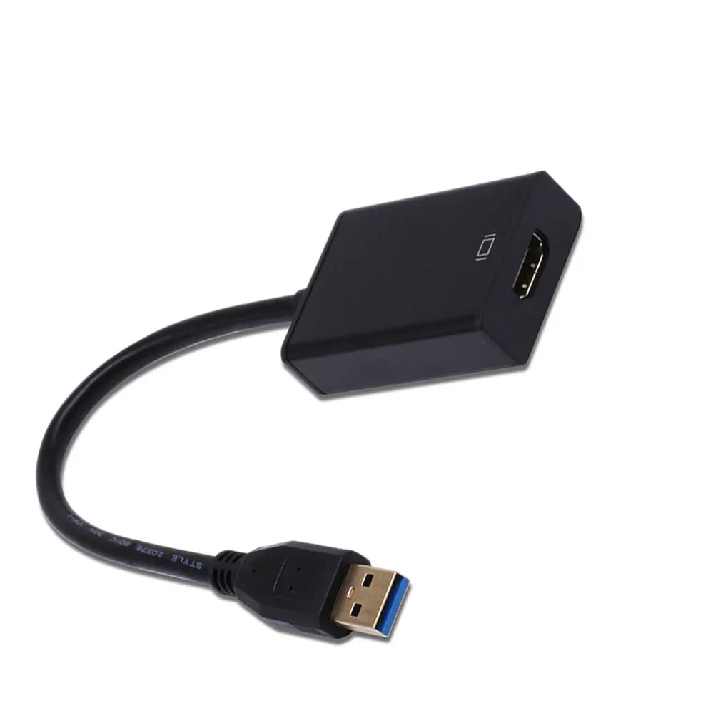 USB 3,0 к HD 1080P видео кабель адаптер для ПК ноутбука HDTV видео кабель из алюминиевого сплава конвертер
