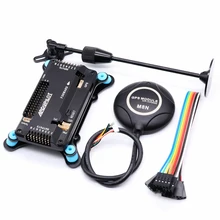 Apm2.8 controle de voo apm 2.8 ardupilot + m8n, gps, bússola embutida + suporte por choque quadricóptero rc multicopter,