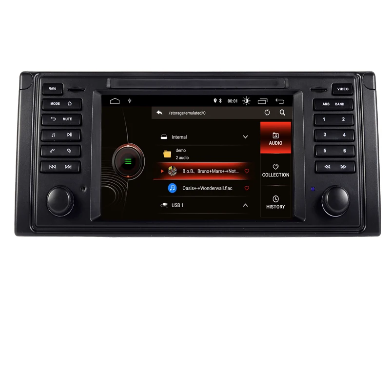 Автомобильный радиоприемник 1din Android 10 0 GPS Bluetooth Wifi 3G USB SD управление камерой на
