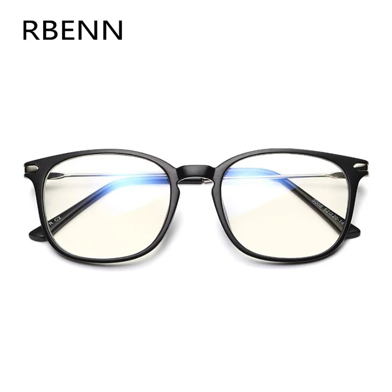 RBENN TR90, синий светильник, блокирующие очки для женщин и мужчин, анти-голубые лучи, компьютерные очки, анти-напряжение глаз, очки для чтения