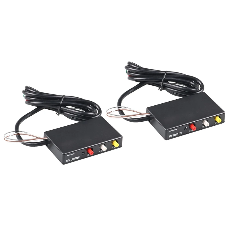 

Car Ignition Rev Limiter Launch Control Fire Controlle Exhaust Flame Thrower Kit Chip Type B Drift Fire Exhaust (Black)