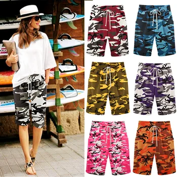 

2019 Women's Camouflage Pants Personality Female Models, Independent Station 5 Pants Multicolor