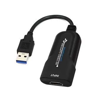 

High-speed USB Video Capture Card 1080P/60fps Convenient Compact HDMI To USB Adapter Gaming Video Capture Card for Windows/Mac