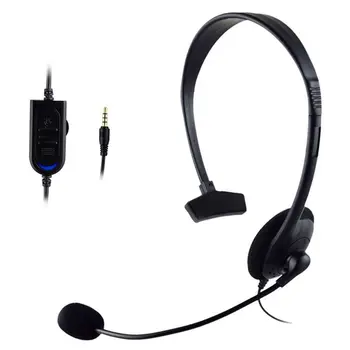 

Single-Sided Wired Headphone Headset with Noise Canceling Microphone Clear Call Airline Head-mounted Headphones