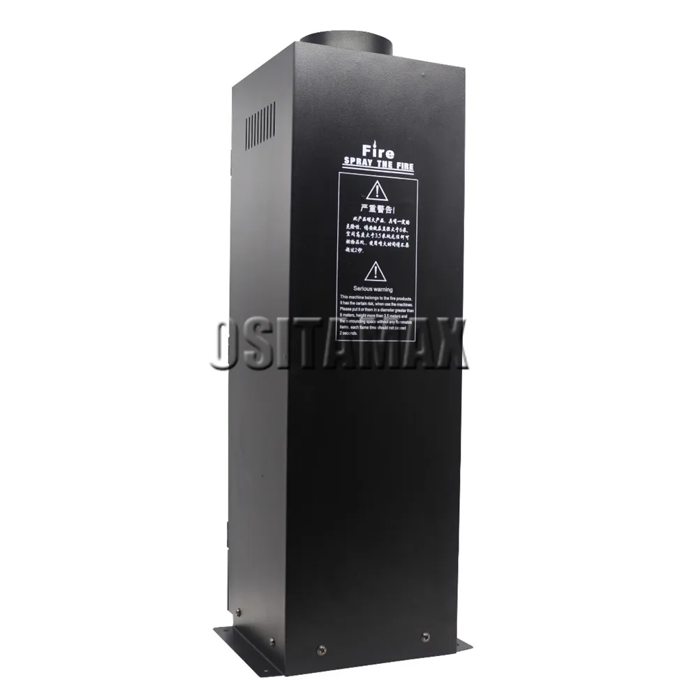 DMX 200w сценическая диско огненная машина пламя проектор высота Jetting SprayWedding пламя фонтан пожарное оборудование - Цвет: 1pc machine