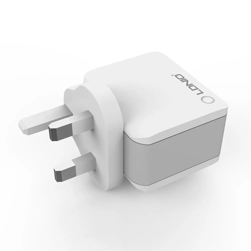 2.4A 12 Вт Адаптер зарядного устройства с двойным USB Универсальное прямое зарядное устройство адаптер приемник для LDNIO A2203 аксессуары для быстрой зарядки