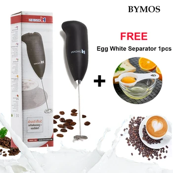 

Electric Milk Frother Automatic Handheld Bulletproof Foam Coffee Maker Egg Beater Cappuccino Frother Kitchen Coffee Whisk Tool