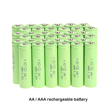 

AA 1.2 V Ni-CD Rechargeable BatteryFor Flashlights AAA Rechargeable Battery 3-Slot Charger