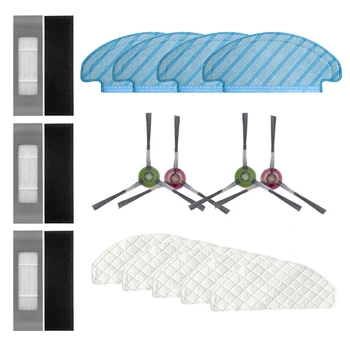 

Side Brush Filters Mop Cloth for Ecovacs Deebot OZMO T8 Vacuum Cleaner Parts Mop Cloth Sponge Disposable Mop Cloth