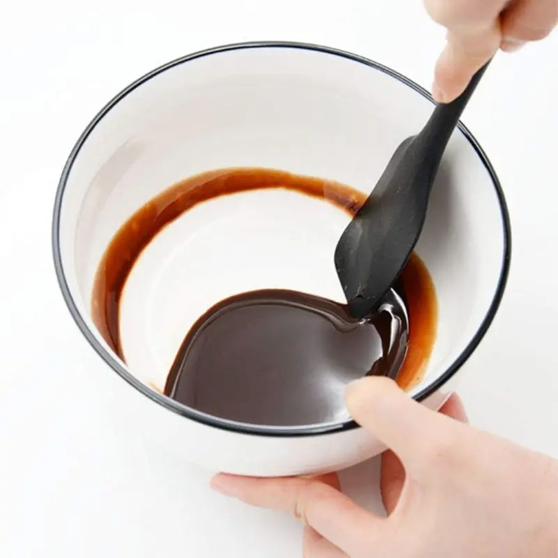 New Silicone Spatula,6 piece Non-scratch Heat Resistant Rubber Spatula with,Non Stick and Good Grips Spatulas for and gel