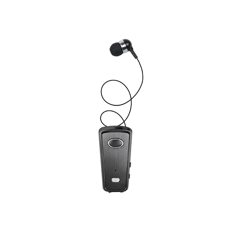Беспроводные наушники Bluetooth 5,0 драйвер Bluetooth наушники звонки напоминание Спортивная беговая Обувь клип гарнитура для huawei Xiaomi - Цвет: Черный