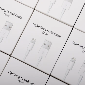 

ACCALIA 10PCS/LOT USB Cable For Lightning iPhone Cable XS MAX X XR 8 7 6 6S Plus Charging Cable For iPhone Charger Cord Data 2M