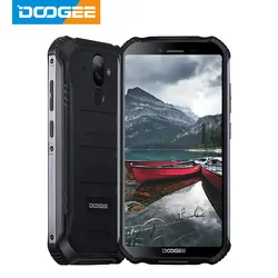 DOOGEE S40 Pro Android 10 прочный мобильный телефон IP68/IP69K 4 Гб Оперативная память 64 Гб Встроенная память Водонепроницаемый смартфонов Helio A25 Восьмиядер...