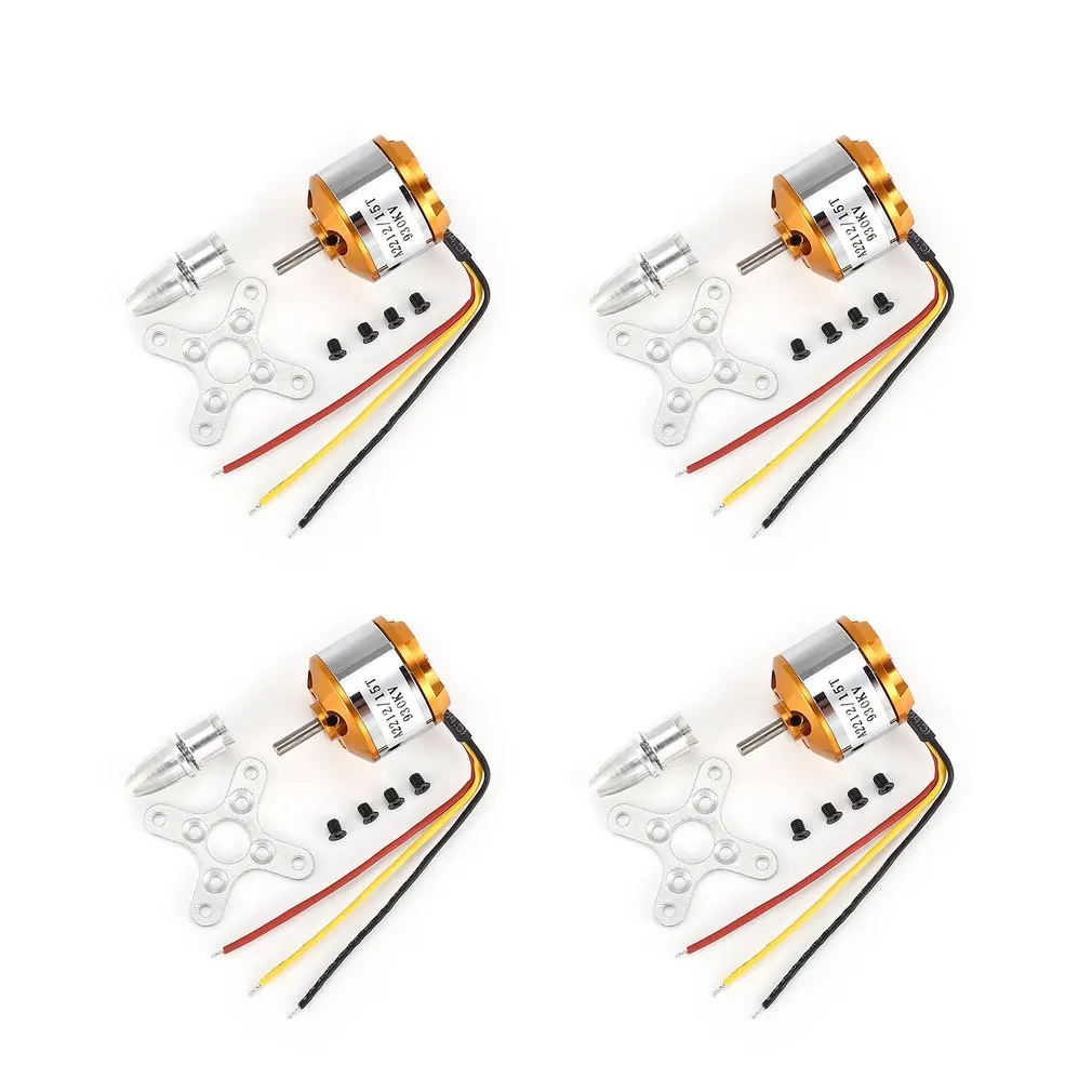 

2019 A2212 15T 930KV/1400KV 2-3S Brushless Outrunner Motor RC Airplane Fixed-wing Helicopter Multicopter Drone F450 S500