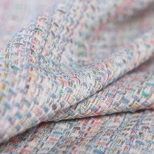 Осень kpop струит свежий исландский твид ткань для пальто юбка костюм tissu Африканский Базен riche getzner telas tissus stoffen tela