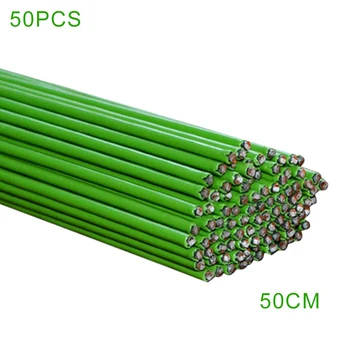 

50pcs/set Home Climbing Plants Lawn Durable Yard Fruit Tree Iron Vegetables Gardening Windbreak Protection Fixing Support Tool