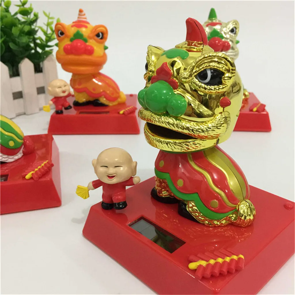 Solar Powered Dancing Swinging Animated Dancer Toy Car Windowsill Decoration New#bc