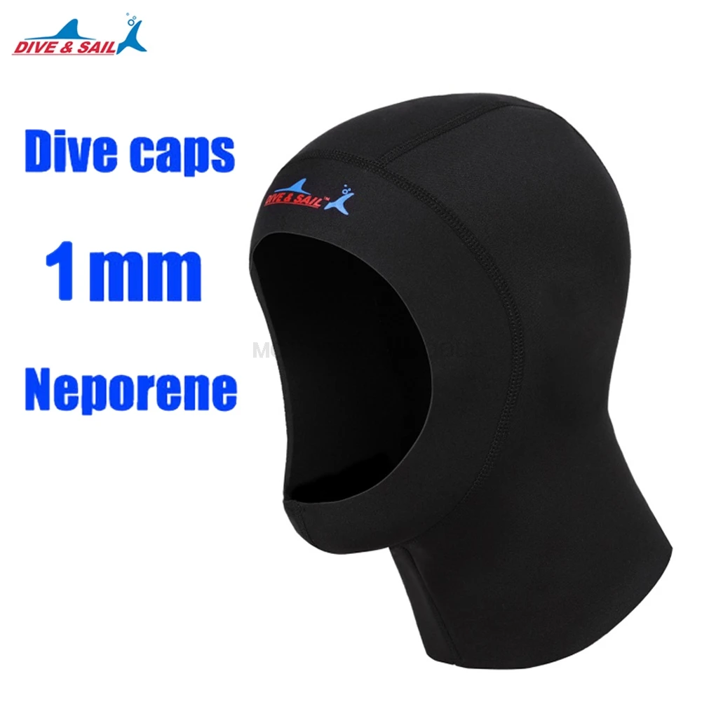1mm New Scuba Diving Cap Neoprene Protect Hair Swimming Hat With