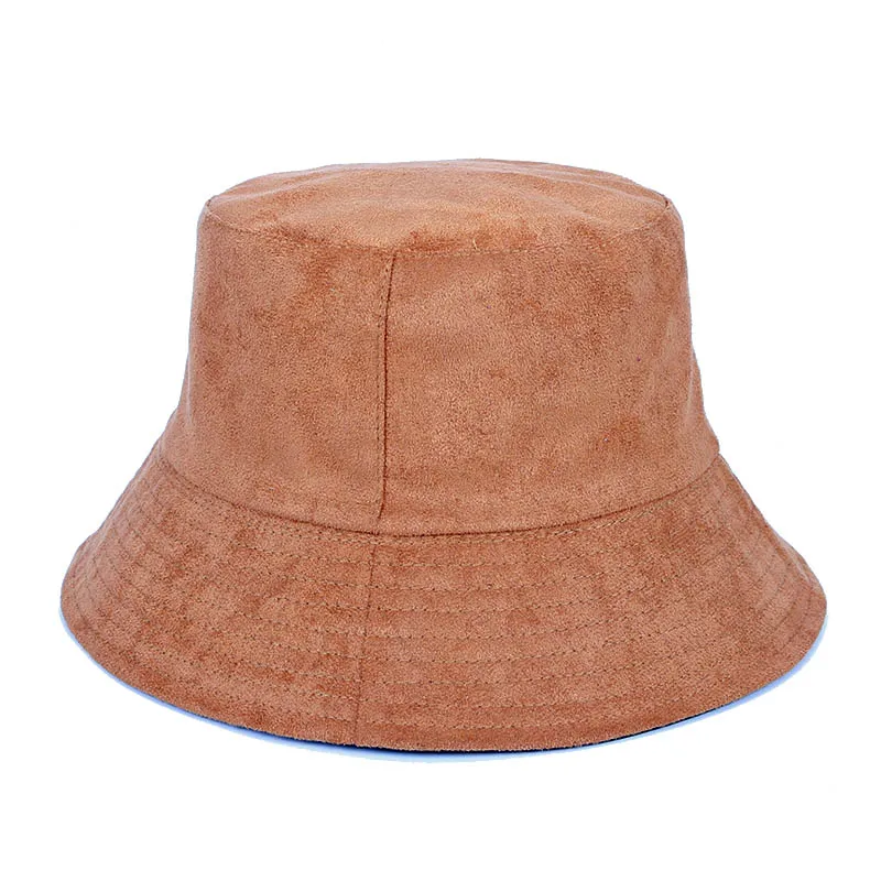 Зима Gorro; теплый pescador chapeau нечеткая Корейская Панама женская Рыбацкая шапка рыбацкие шапки женские черные красные желтые
