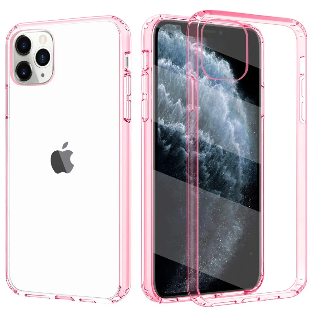 DHL 300 шт для iPhone 11 чехол прозрачный гибкий Кристалл ТПУ мягкий ультра тонкий гель Премиум прозрачный чехол для iPhone 11-6,1"