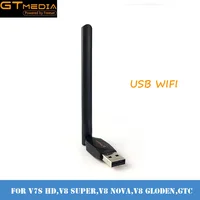 GTmedia USB WiFi Antenna Dongle for GTmedia V7 Plus V7S HD Satellite Receiver Wifi LAN Wifi Adaptor Quality Adaptador Wifi 1