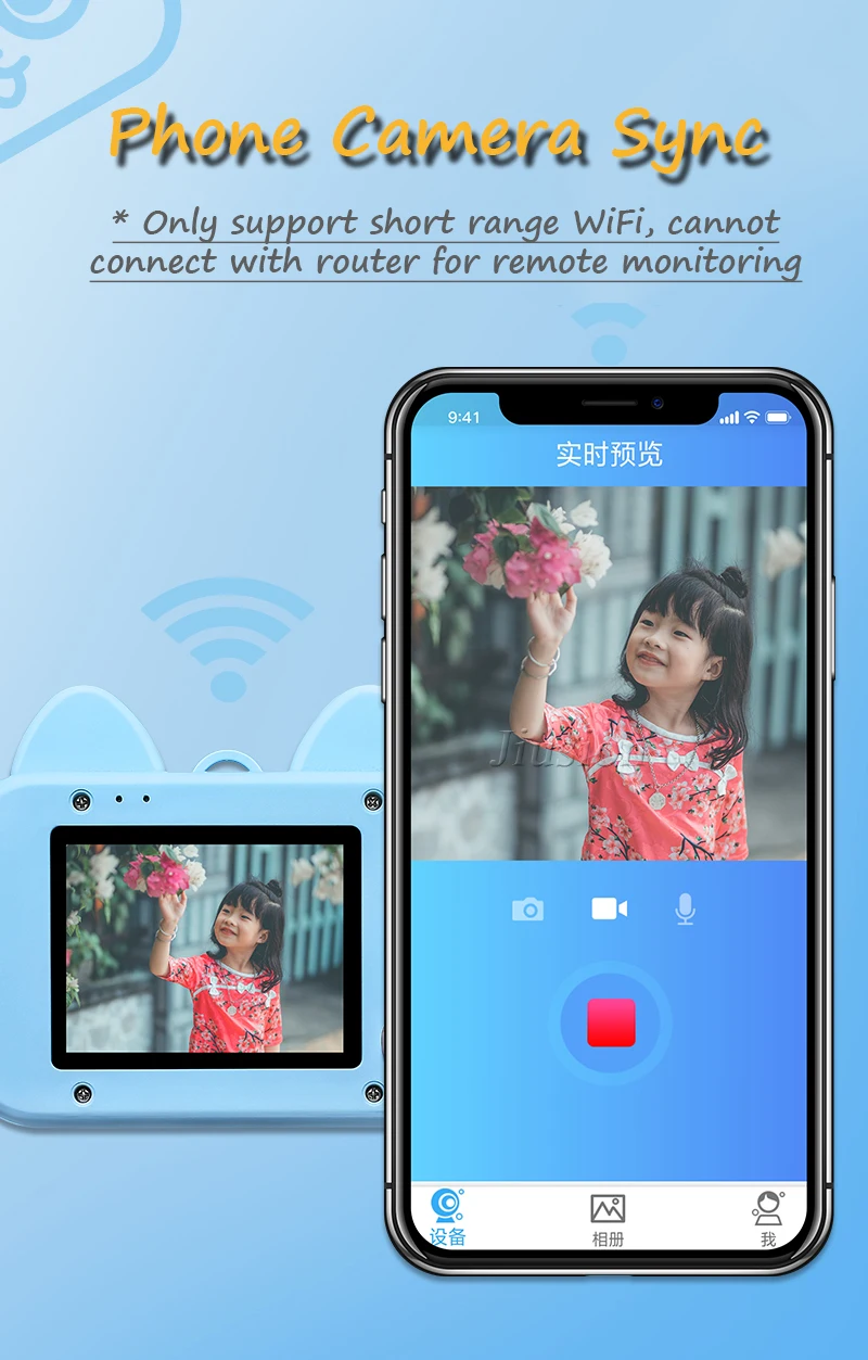 Мини Детская видеокамера 1080P HD Детская Цифровая Wi-Fi камера 2,0 дюймов дисплей Kinder Foto камера игрушки видеокамера для детей Подарки