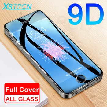 

9D Protective Glass On The For iPhone SE 5 5C 5S Tempered Screen Protector Safety Glass For iPhone 5S SE Protection Film Case