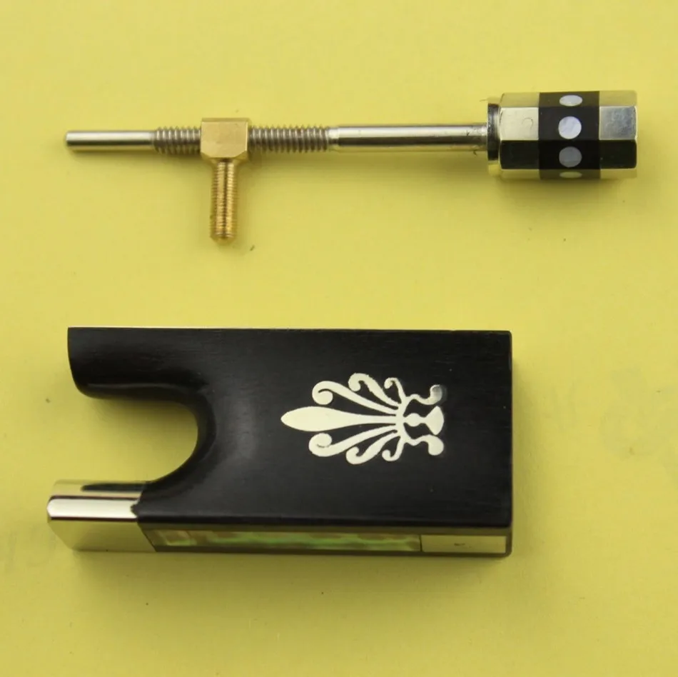 1 шт. Ebony 4/4 Скрипка Лук frot. Высокий класс Скрипка Лук аксессуары