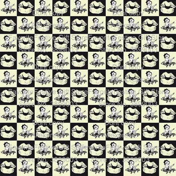 

Bad Girl Sexy Betty rayon milk silk Sewing Fabric,Patchwork Cloth,DIY Sewing Quilting Fat Quarters Material For Baby&Child