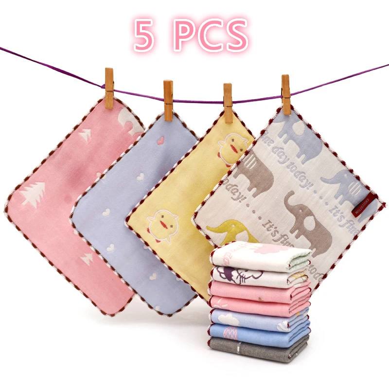 

Baby Bath Towel Muslin Gauze Cotton Towels Handkerchief For Newborn Bib Kids Feeding Burp Cloth Scarf Face Washcloth Wash Stuff