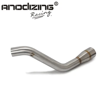 

Motorcycle Exhaust Slip On Middle Pipe Muffler Modified Middle Link Pipe for Kawasaki Z900 Ninja900 Ninja 900 Z 900 17-19