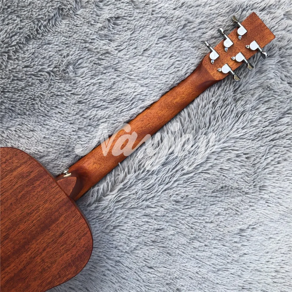 Solid spruce 34 дюйма мини акустическая гитара ручной работы X логотип путешествия акустическая электрогитара