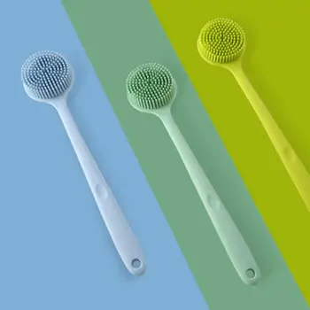 

Bath Brush Long Handle Scrubber Skin Massage Brush Feet Rubbing Body Brush for Back Exfoliation Brushes Bathroom Accessories