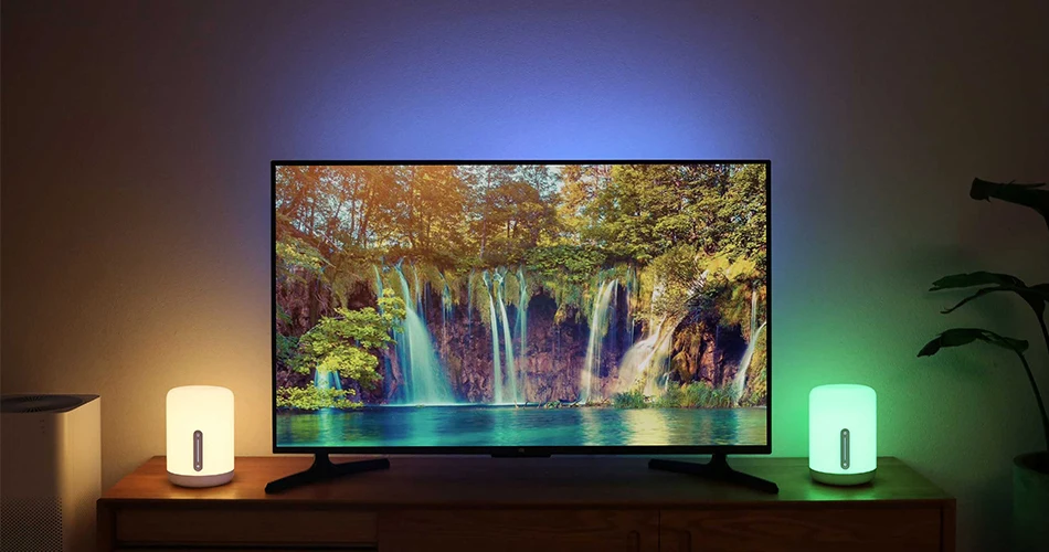 New Version Xiaomi Mijia Bedside Lamp 2 Smart Light voice control touch switch smart APP color adjustment For Apple Homekit Siri (5)