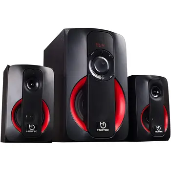 

Powerful speaker H400 80W RMS | Speaker with USB | Speaker with FM Radio | Sound system 2.1 (Bluetooth 4.1)