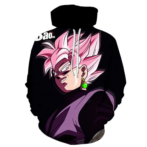 AFKH1458(Asian Size) Забавный 3D аниме дизайн толстовка толстовки для мужчин Dragon Ball печатных пуловер человек с длинным рукавом осень уличная пуловер для мужчин - Цвет: AFKH1458(Asian Size)
