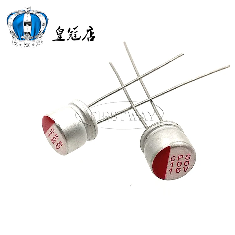 50 шт. 16V100UF 6*6 100 мкФ 16V 6*6 мм