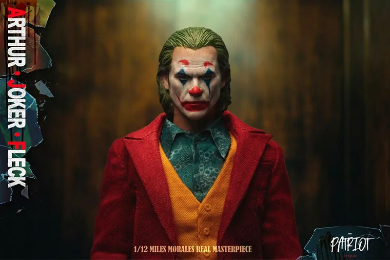 Details about   1/6 Red Suit The Joker Wear Clothes Arthur Fleck Man Clothing Fit 12'' Figure 