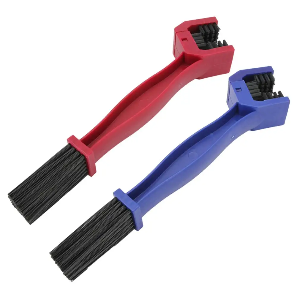 

2Pcs Portable Bike Bicycle Chain Cleaning Brush Set Motorcycle Bicycle Chain Cleaning Gear Scrubber ToolsBike Chain Brush Kit